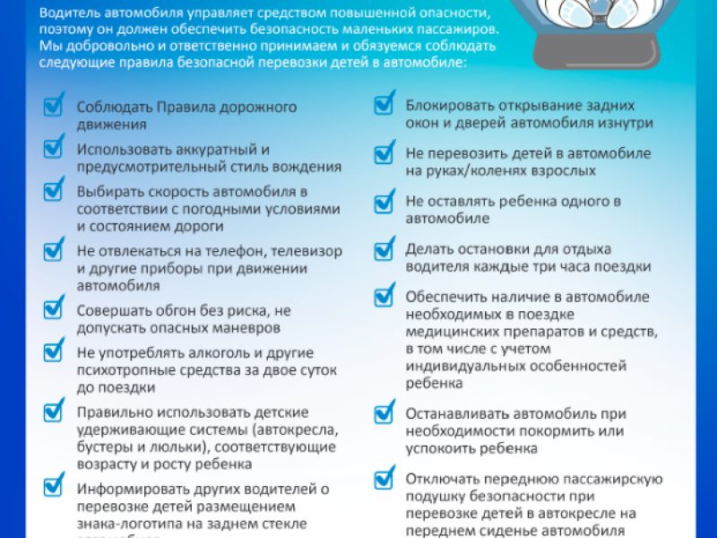 Всероссийская акция «Везу детей безопасно!».